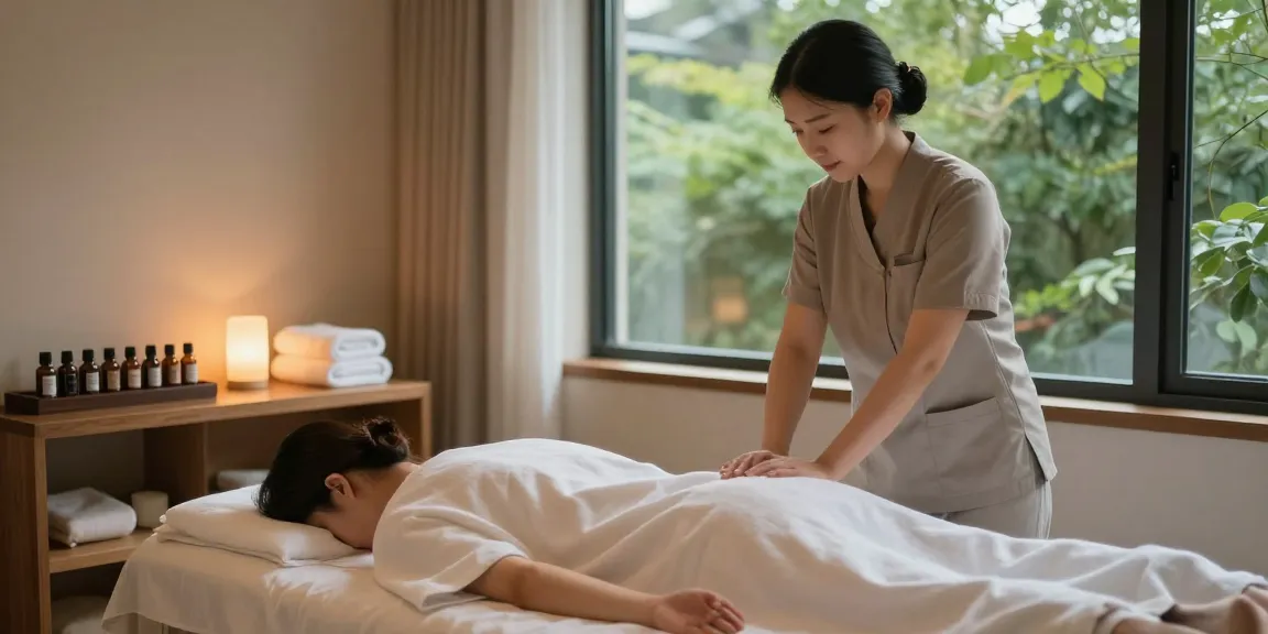 Experience rejuvenation with 서울출장안마 in a serene massage environment.