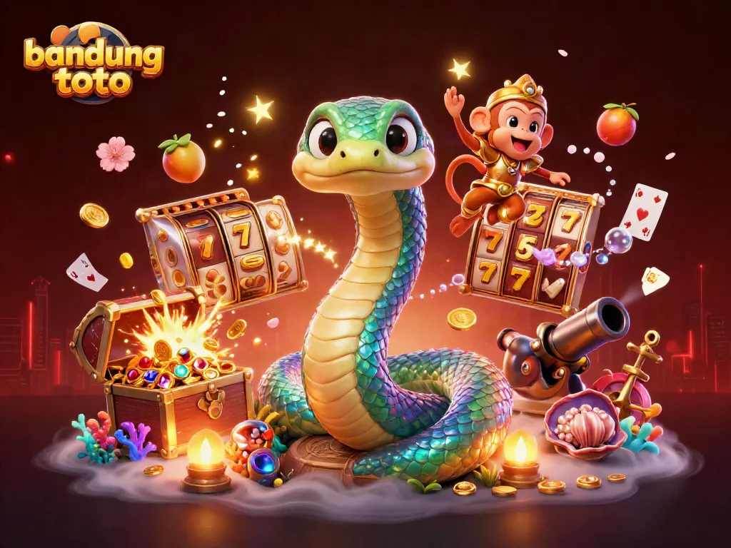 Engage in thrilling gameplay, bandung toto casino adventure featuring vibrant characters and treasures.