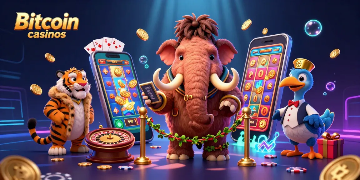 Jouez dans les Bitcoin casinos avec ce bouncer mammouth, un VIP et un portier exotique.