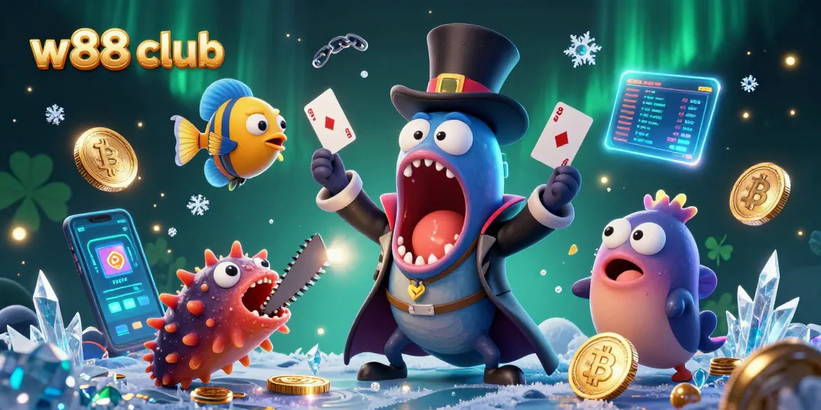 Cá cược tại w88 club với hình ảnh đại diện độc đáo của các trò chơi casino và slot hấp dẫn nhất.