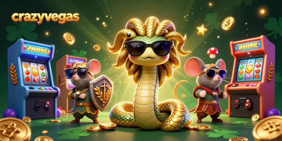 Celebrate winning spins with colorful characters at crazyvegas surrounded by vibrant slot elements.