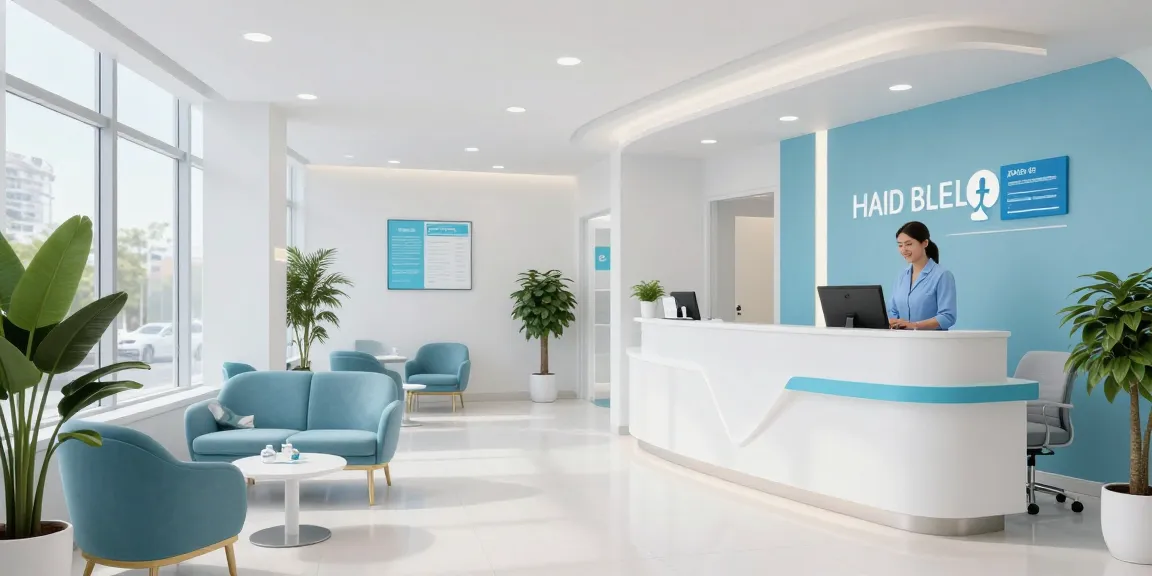 Hair transplant Istanbul: Compassionate doctor consultation in a modern healthcare clinic.