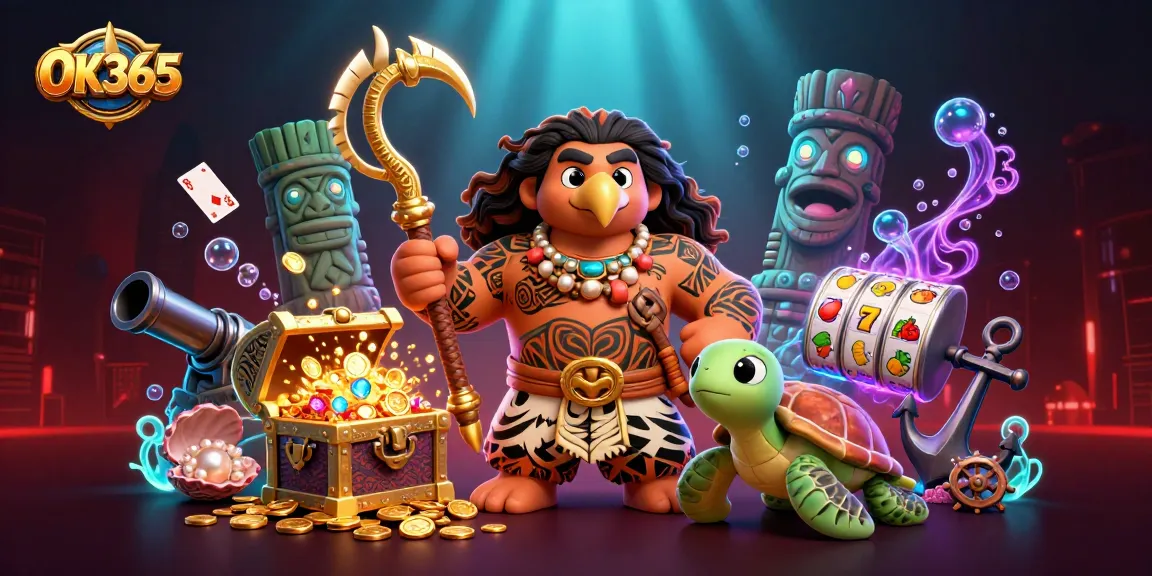 Experience exciting gameplay with OK365 featuring vibrant casino elements and dynamic characters.